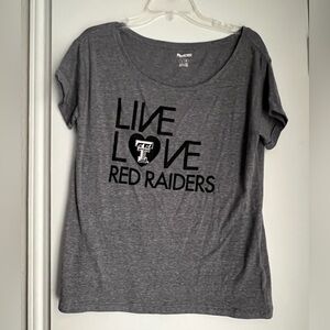Texas Tech Red Raiders Gray T-Shirt